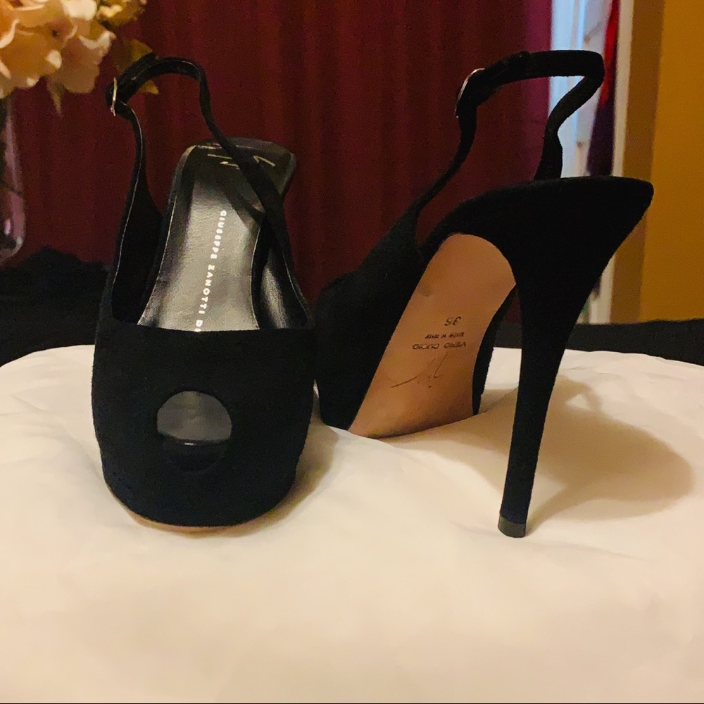 Giuseppe Zanotti Design Black platform